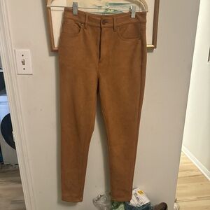 Ann Taylor suede legging